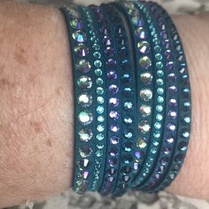Authentic Swarovski Double Wrap Bracelet